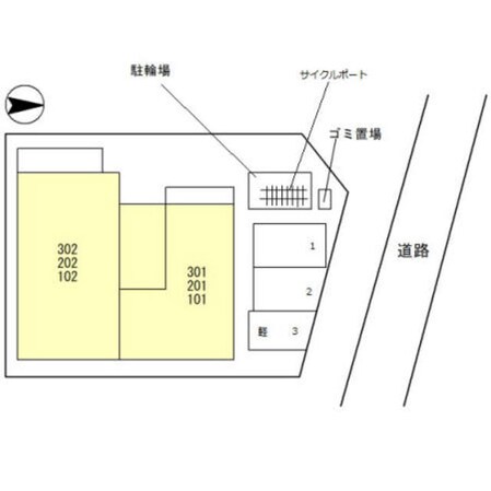 カメリアの物件外観写真